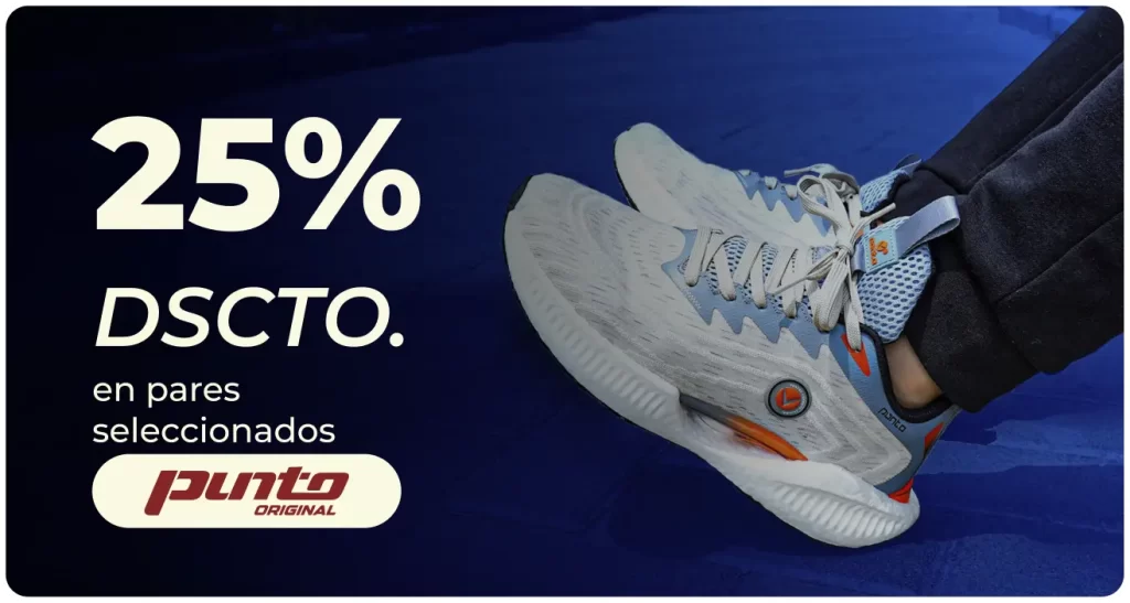 25% de descuento en pares seleccionados – PUNTO ORIGINAL